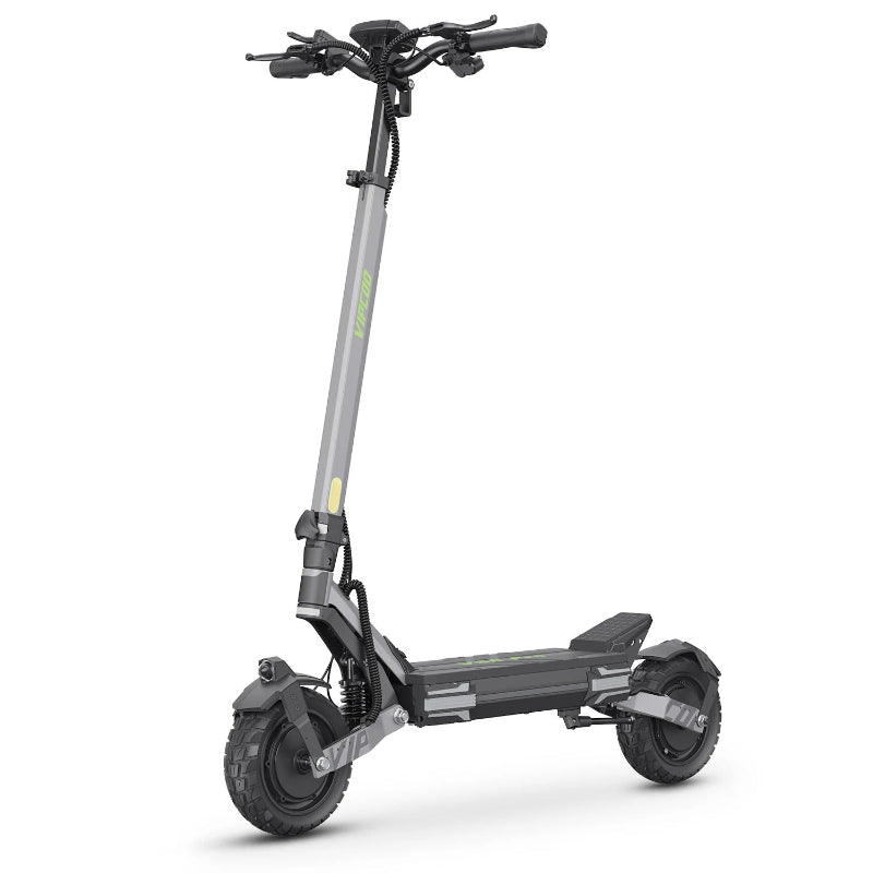 20.8AH Dual Motor 65KM Long Range 10-Inch Foldable Adult Electric Scooter