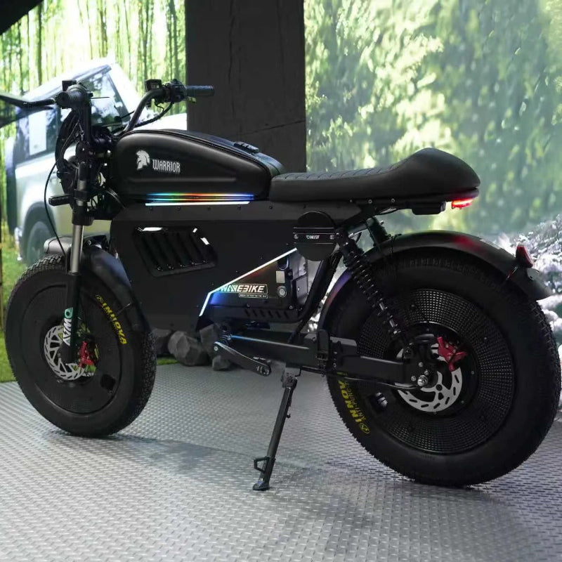 3000W Electric Motocross Bike | 20-Inch Wheels & 200km Max Range
