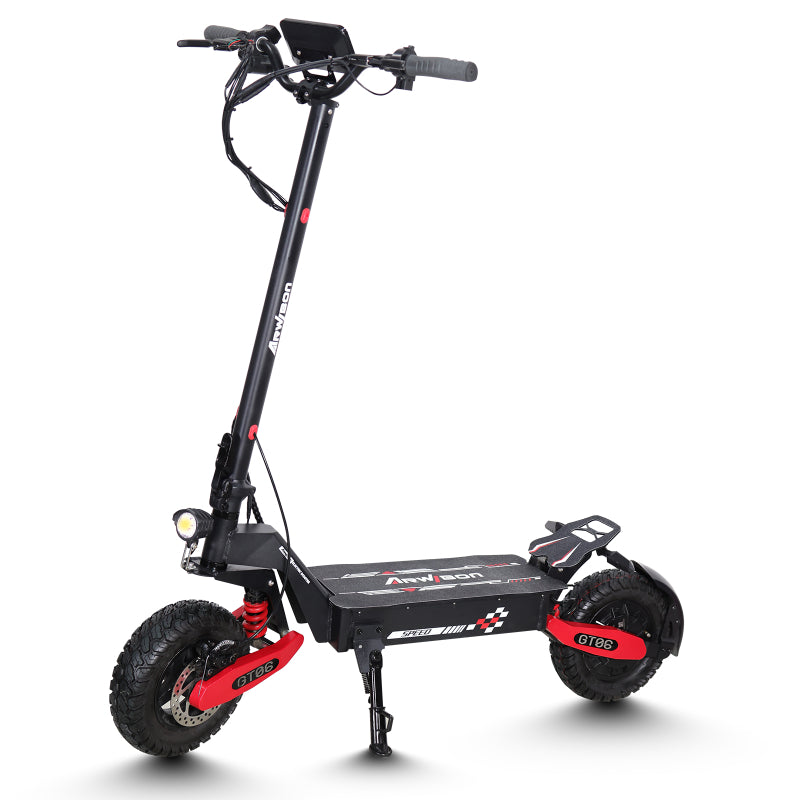Adult All-Terrain Electric Scooter | 48V Battery, Wide Tire Design, Dual Disc Brake & Long Range Performance