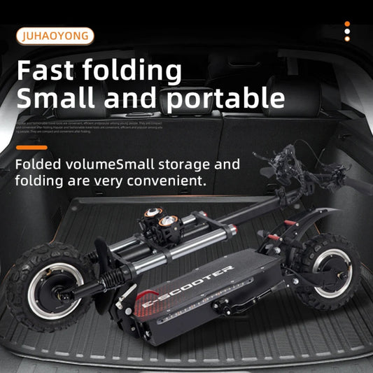 Powerful Off-Road Performance. Foldable Everyday Convenience.