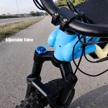 Blue Kid Electric Dirt Bike 48V 13Ah 1500W Motor, 40km/h Speed & Full Suspension Off-Road Motorcycle-1