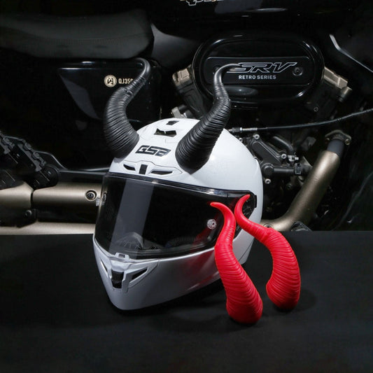 Demon Horns Helmet Decoration