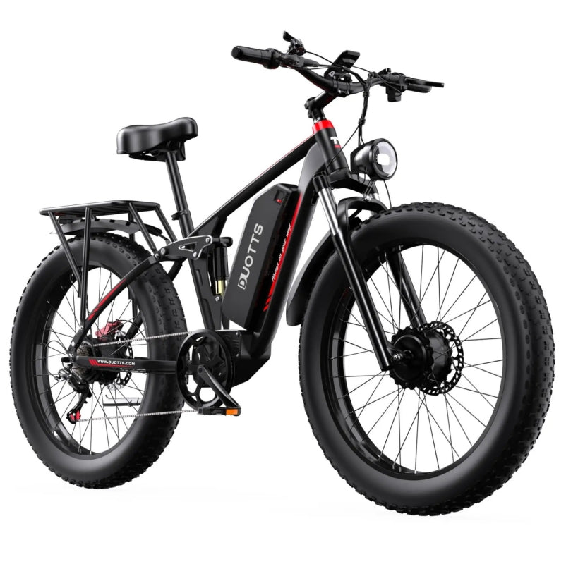Dual Motor 48V 20AH Fat Tire Adult Electric Bike