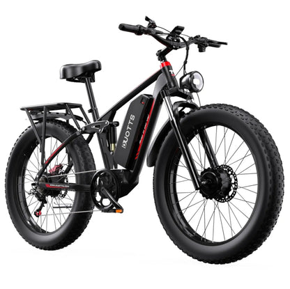 Dual Motor 48V 20AH Fat Tire Adult Electric Bike