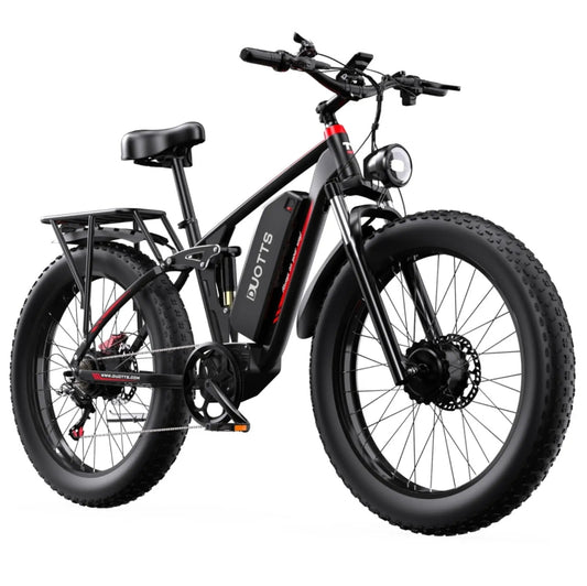 Dual Motor 48V 20AH Fat Tire Adult Electric Bike