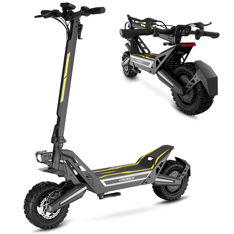 Gosparkride Freeboy 11 Inch Fat Tire Electric Scooter 1200W Off Road E Scooter