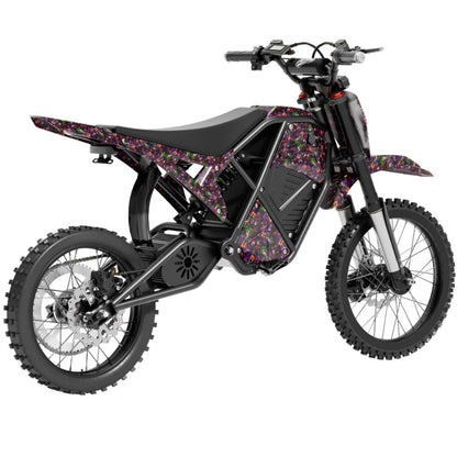 High-Speed Off-Road E-Moto: 4000W Mid-Drive Motor, 50 MPH Top Speed
