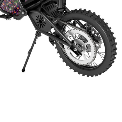 High-Speed Off-Road E-Moto 4000W Mid-Drive Motor 50 MPH Top Speed-2
