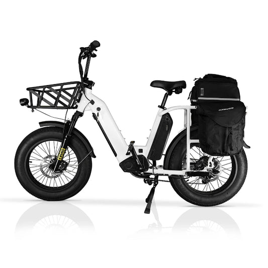 Ultimate 20" Foldable Cargo E-Bike – Built for Food Delivery & Urban Hauling