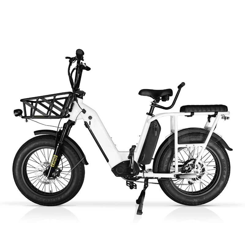 Ultimate 20" Foldable Cargo E-Bike – Built for Food Delivery & Urban Hauling