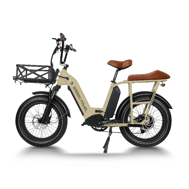 Ultimate 20" Foldable Cargo E-Bike – Built for Food Delivery & Urban Hauling