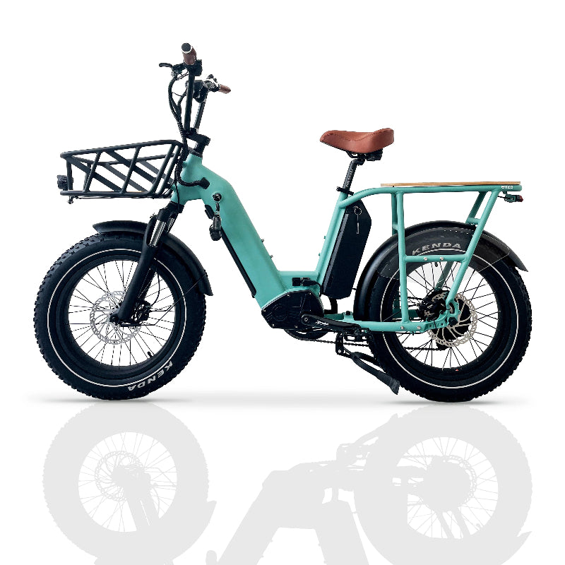 Ultimate 20" Foldable Cargo E-Bike – Built for Food Delivery & Urban Hauling
