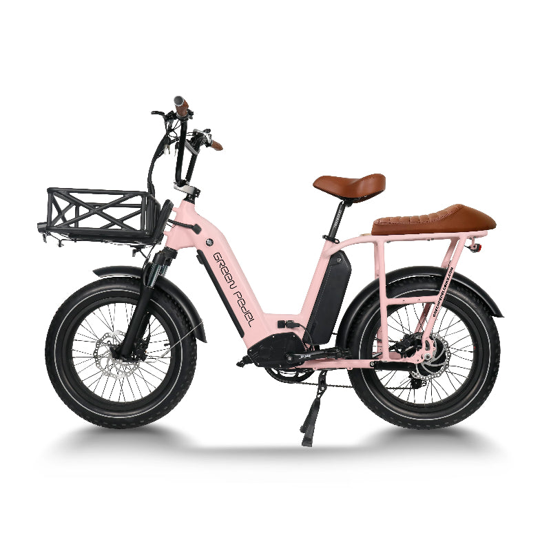 Ultimate 20" Foldable Cargo E-Bike – Built for Food Delivery & Urban Hauling