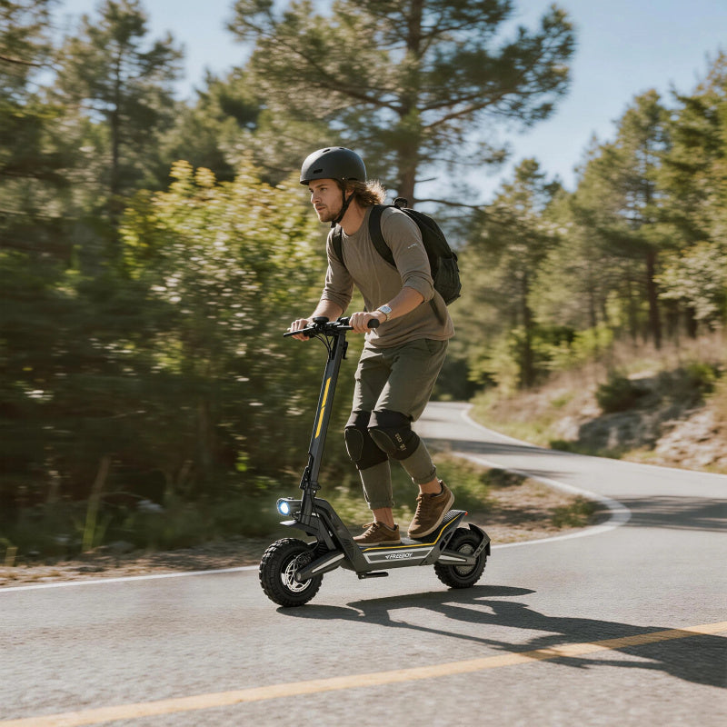 gosparkride Freeboy Fat Tire Electric Scooter 1200W 50km Range Off Road E Scooter